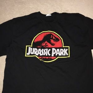 Jurassic Park crew neck tee